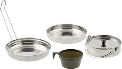 MFH Mess Kit Cookware Set for Camping 5pcs