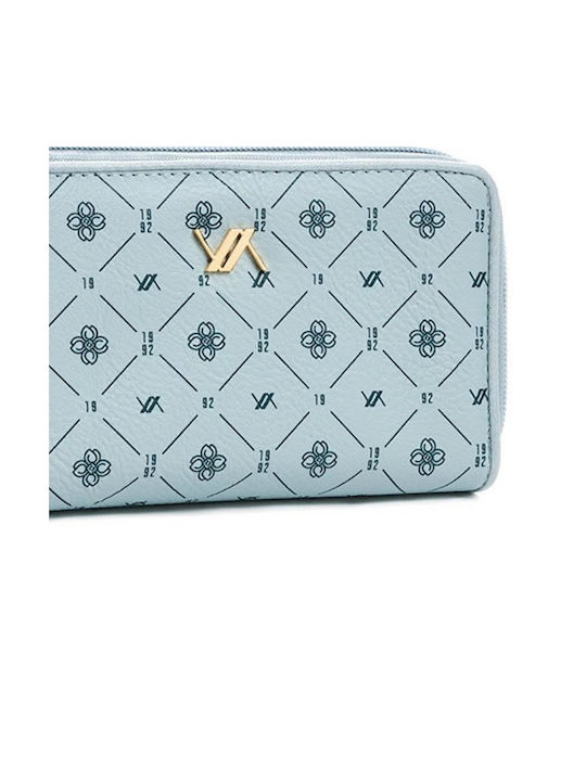 Verde Large Women's Wallet Blue