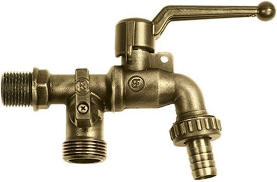 Brass Form Outdoor Faucet 1/2" Lock 2565