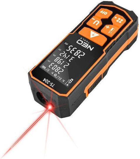 Neo Tools Laser Distance Meter 75-204 with Range up to 60m