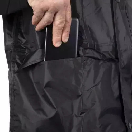 Mil-Tec Hunting Rainwear Black