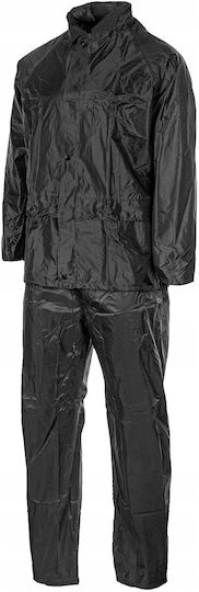 Mil-Tec Hunting Rainwear Black