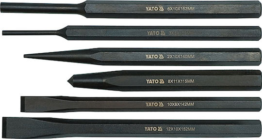 Yato Σετ Καλέμια 6τμχ YT-4712 Σετ Εργαλεία Χειρός 6τμχ