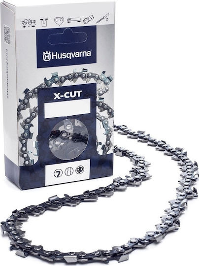 Husqvarna X-Cut Chainsaw Chain with Pitch .325", Gauge .050"-1.3mm & Number of Guides 56E