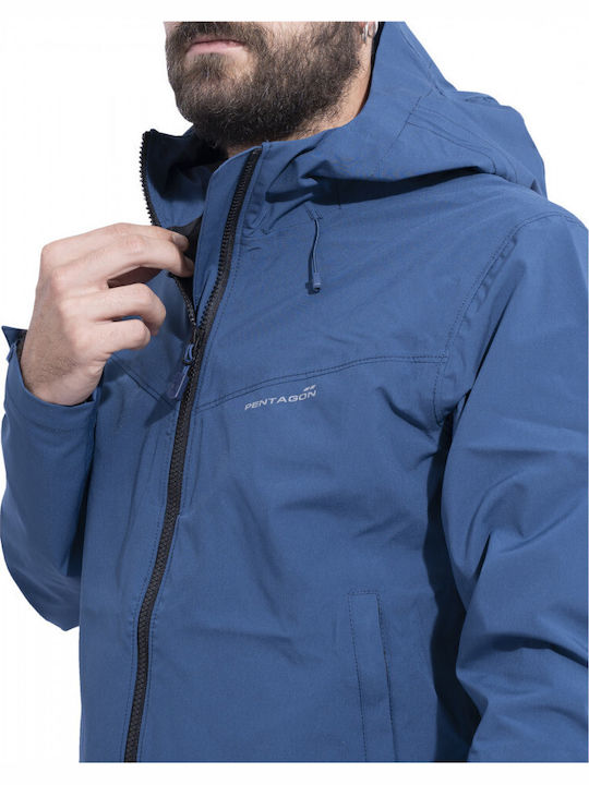 Pentagon Monlite WP Αντιανεμικό Κυνηγετικό Μπουφάν Softshell Raf Blue