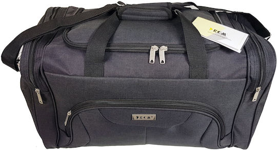 RCM 802-20 Σακ Βουαγιάζ 44lt Μαύρο Υφασμάτινο Μ52xΠ28xΥ30εκ.
