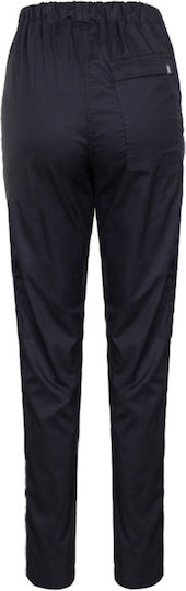 Be Unique Unisex Black Medical Pants Cotton and Polyester