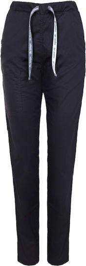 Be Unique Unisex Black Medical Pants Cotton and Polyester