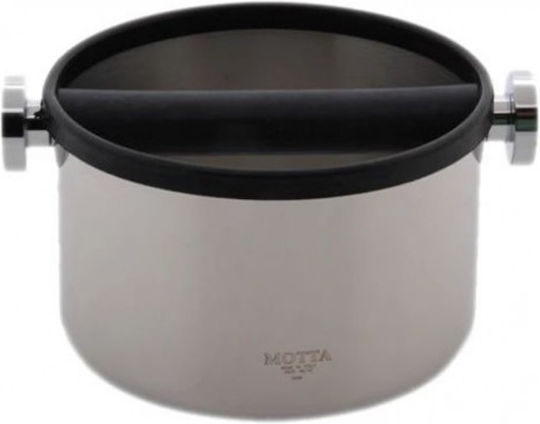 Motta Stainless Steel Knock Box 17x17x11cm