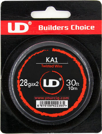 UD Σύρμα για D.I.Y. Ηλεκτρονικού Τσιγάρου Kanthal A1 Twisted 28gaX2 10m