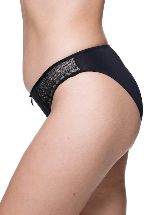 Women's Slip 2Pack Seamless with Lace Black/Bordeaux