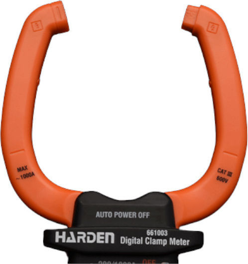 Harden Αμπεροτσιμπίδα Ψηφιακή 1000A AC 661003 με Ακροδέκτες