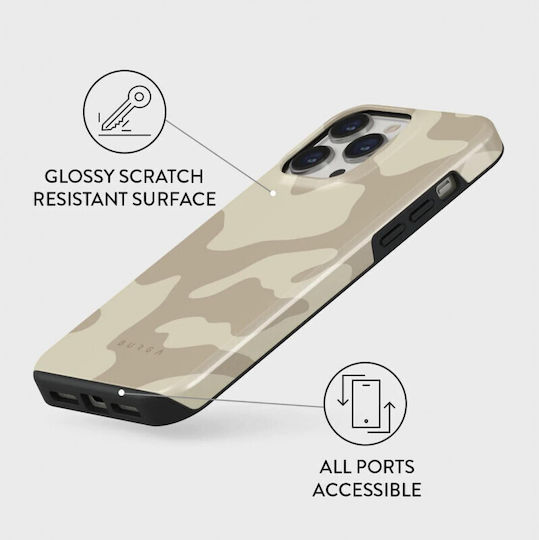 Burga Fashion Tough Back Cover Πλαστικό Dune (iPhone 14 Pro Max)