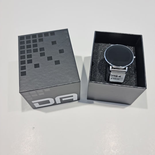 DAS.4 SL14 Stainless Steel 40mm Smartwatch (Ασημί)
