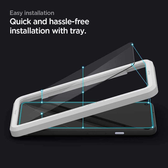 Spigen ALM GLAS.tR SLIM FC Tempered Glass 2τμχ (Google Pixel 4a)