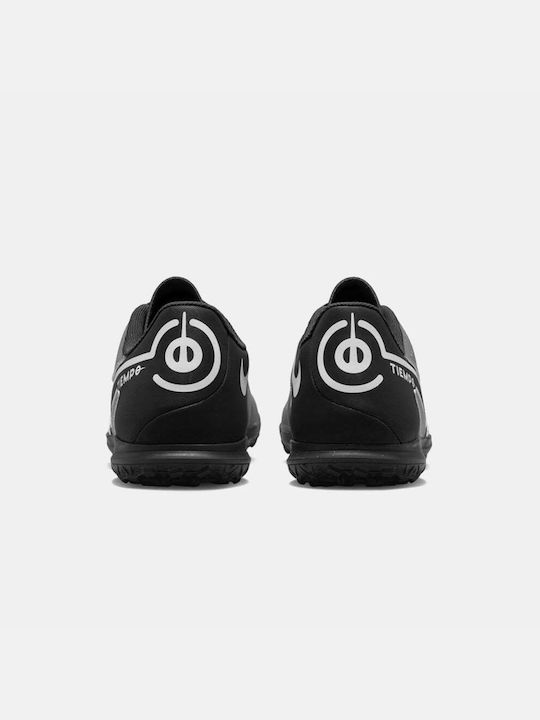 Nike Tiempo Legend 9 Club TF Low Football Shoes with Molded Cleats Metallic Copper / White Off / Noir Black