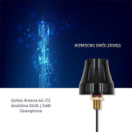 Qoltec External 4G Omnidirectional Antenna 5dBi 57037