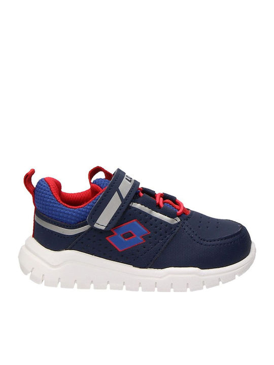 Spacelite Αδιάβροχα Αθλητικά Παιδικά Παπούτσια Running με Σκρατς Μπλε