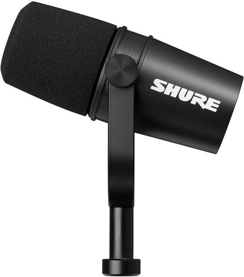 Shure MV7X Δυναμικό Μικρόφωνο Shock Mounted για Φωνητικά