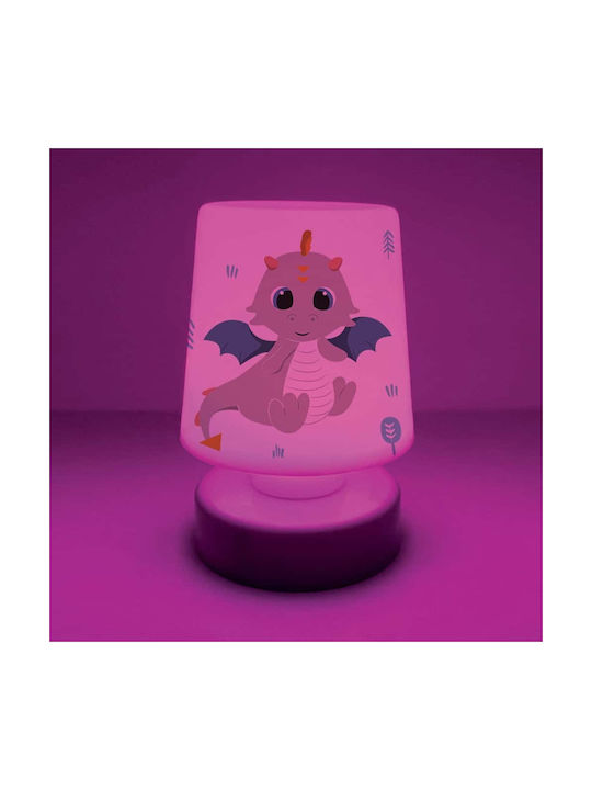 Ango Ango Nursery Night Light LED Leon Dragon Battery Blue
