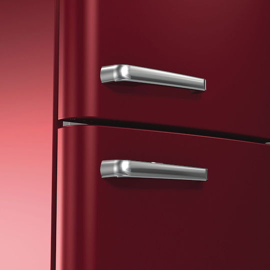 Hisense Kühlschränke Kühl-Gefrierkombination 300Es Total NoFrost H194xB60xT66.1cm. Rot RB390N4RRD