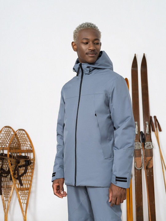 Outhorn Men's Ski & Snowboard Jacket Blue HAW22-TTJAM012-33S