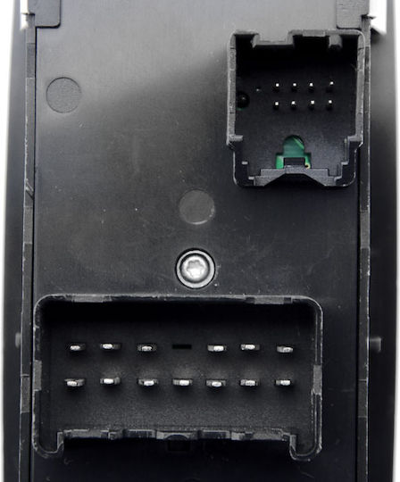 NTY Comutator geamuri auto pentru Dodge Călătorie 2009+ / Jeep Liberty 2008+ 13+8pin Negru