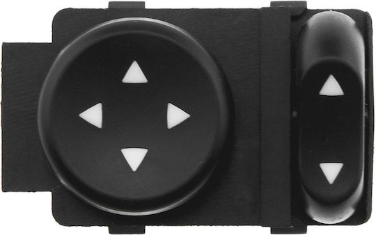 NTY Car Mirror Switch for Fiat Albea / Doblo / Linea / Palio 8pin Black