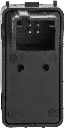 NTY Fensterheberschalter Auto für Citroen C3 4pin Schwarz