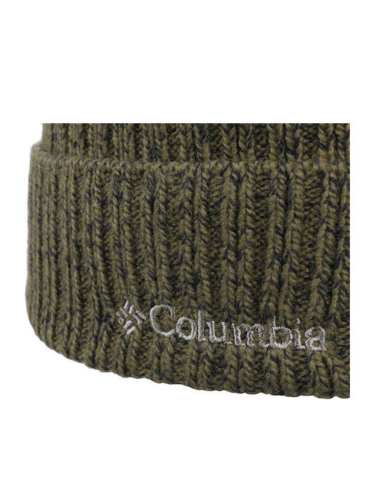 Watch Cap Knitted Beanie Cap Stone Green