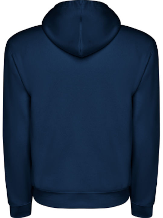 Primowear Herren Sweatshirt mit Kapuze und Taschen Marineblau