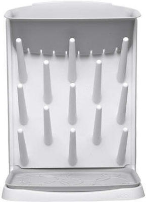 Ubbi Drying Rack for 13 Baby Bottles Whiteς 10385 1pcs