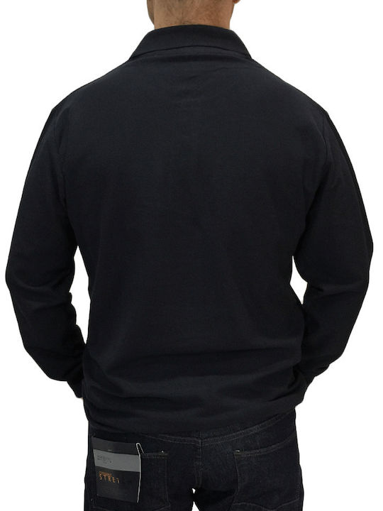 Estrella Polo Μπλούζα Μακρυμάνικη Navy Μπλε