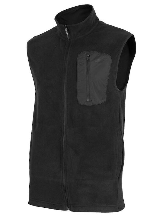 4F Men's Sleeveless Jacket Black