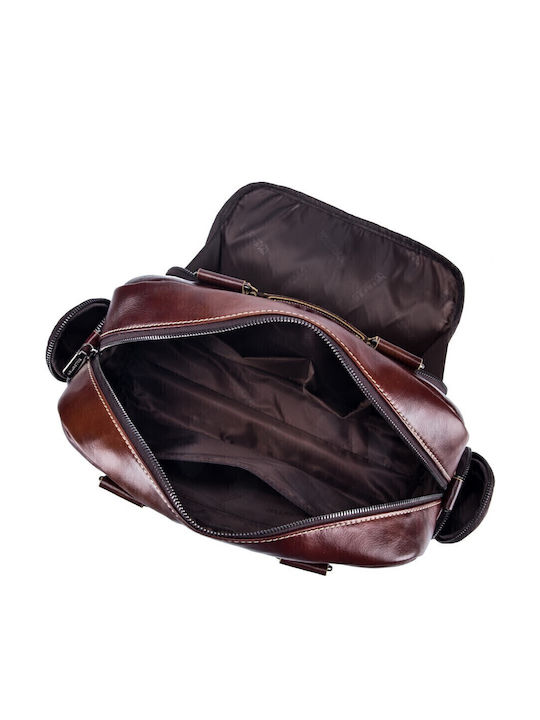 GWB-047 Leather Men's Briefcase Brown