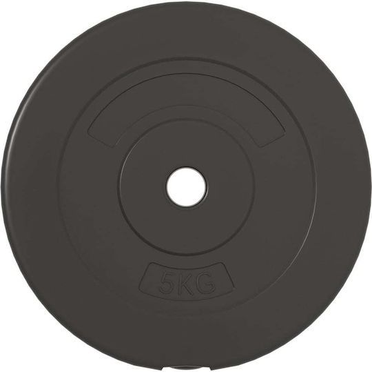 vidaXL Σετ Δίσκοι Λαστιχένιοι 4τμχ Συνολικού Βάρους 30kg Φ27mm
