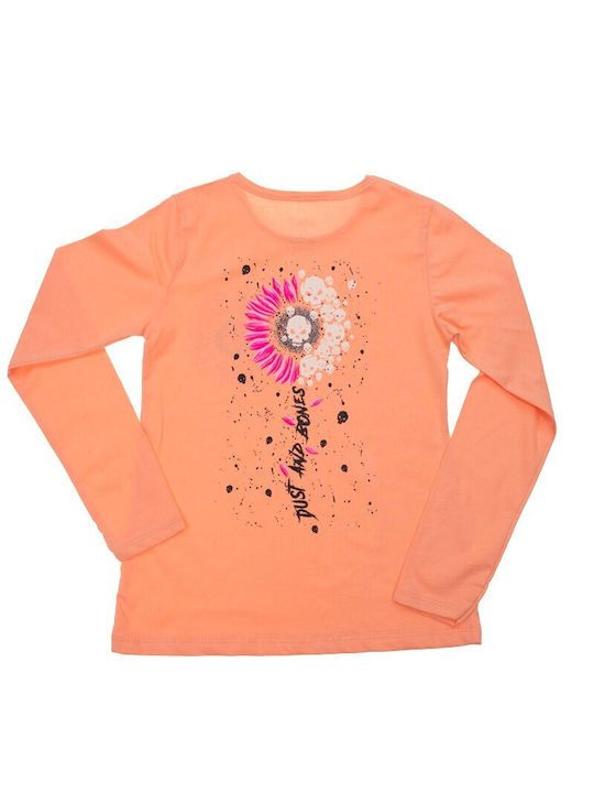 Papillon Kids Kinderhemd Langarm Orange