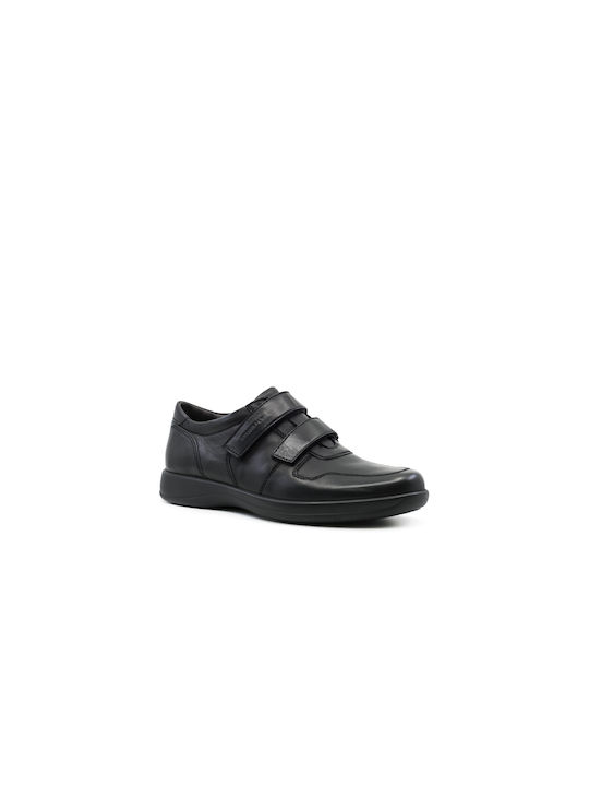 Stonefly Season III 31 Men's Anatomic Leather Casual Shoes Black