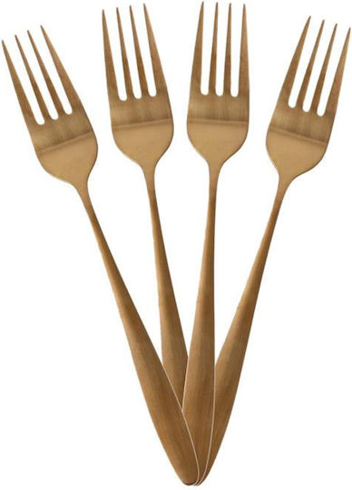 The Home Deco Factory Besteckset Edelstahl Kupfer 16Stück