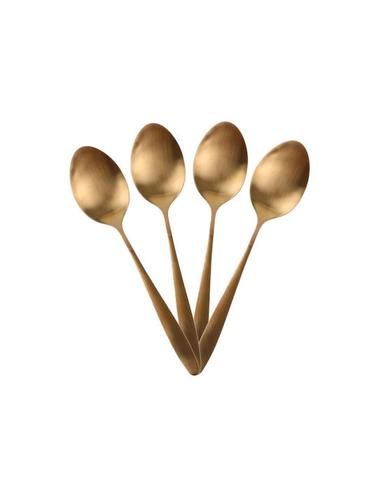 The Home Deco Factory 16-Piece Stainless Steel 18/10 Copper Cutlery Set