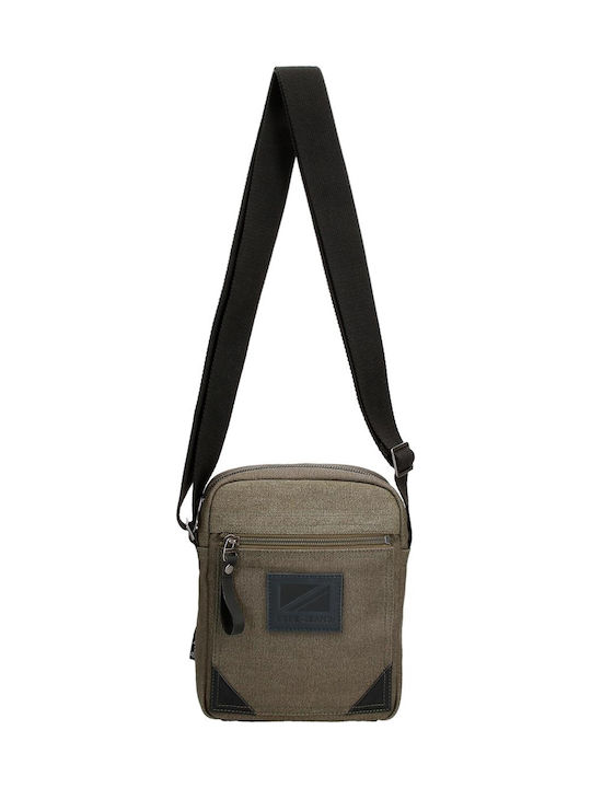 Barkston Herrentasche Schulter / Crossbody Gray