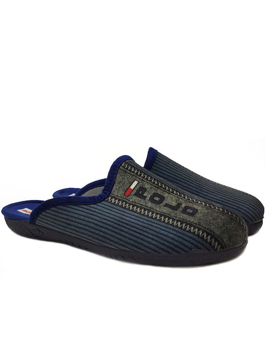 Adam's Shoes Men's Slipper Blue