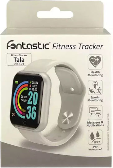Fontastic FontaFit 290CH Smartwatch (Ασημί)