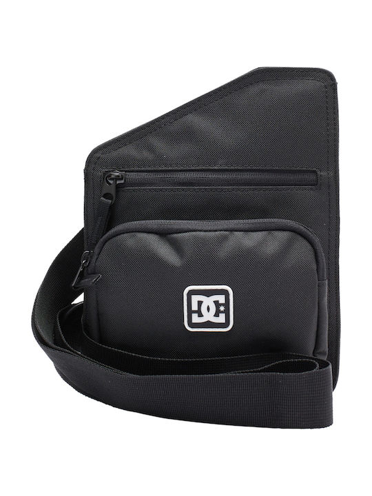 Slant Side Herrentasche Schulter / Crossbody Schwarz