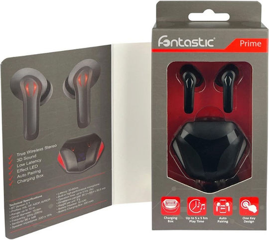 Fontastic Cobra In-Ear Bluetooth-Freisprecheinrichtung Kopfhörer mit Ladeetui Schwarz