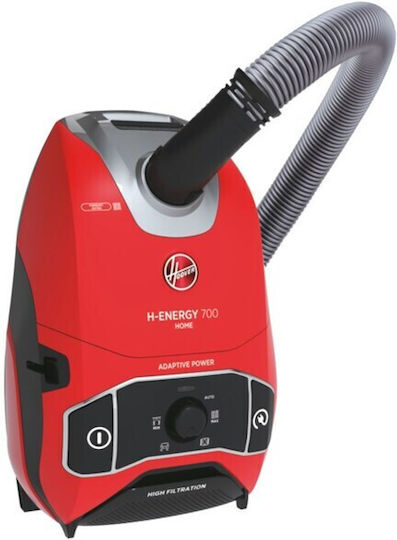 Hoover HE710HM 011 Vacuum Cleaner 850W Bagged 6lt Red