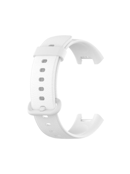 Litchi Texture Strap White (Mi Watch Lite)