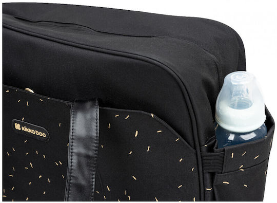 Kikka Boo Shoulder/Hand Diaper Bag Chelsea Confetti Black 43x16x28cm.