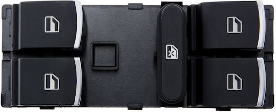NTY Car Window Switch for Volkswagen Passat B7 2010+ 10pin Black