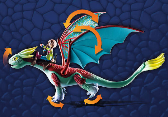 Playmobil Дракони The Nine Realms - Feathers и Alex за 4-10 години